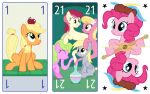 16:10 2024 absurd_res accessory alpha_channel apple applejack_(mlp) blonde_hair blue_body border card daisy_(mlp) derpy_hooves_(mlp) earth_pony equid equine eye_contact eyes_closed feathered_cap female feral floating flower flower_in_hair food friendship_is_magic fruit genie ghost_tail grey_body grin group hair hair_accessory hasbro hi_res horse lily_(mlp) looking_at_another lute major_arcana mammal mandolin multicolored_hair musical_instrument my_little_pony mythological_creature mythological_equine mythology noogie orange_body parclytaxel pegasus pink_body pink_hair pinkie_pie_(mlp) plant playing_card_template plucked_string_instrument pony raised_tail red_hair rose_(mlp) simple_background sitting smile string_instrument tail tan_body tarot tarot_card the_fool_(tarot) the_world_(tarot) tongue tongue_out trump_(tarot) two_tone_hair vase white_background white_border widescreen wings
