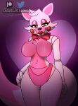 2024 abstract_background absurd_res animatronic anthro artist_name beanontoast bedroom_eyes big_breasts big_tail bow_tie breasts canid canine chest_tuft clothed clothing curvy_figure digital_drawing_(artwork) digital_media_(artwork) eyelashes eyeshadow featureless_breasts female five_nights_at_freddy&#039;s five_nights_at_freddy&#039;s_2 fox hi_res lipstick long_tail looking_at_viewer machine makeup mammal mangle_(fnaf) narrowed_eyes panties panties_only patreon patreon_logo pink_body pink_clothing pink_eyeshadow pink_panties pink_underwear red_lipstick robot rosy_cheeks scottgames seductive segmented_arms segmented_body smile solo tail thick_thighs topless topless_anthro topless_female tuft twitter twitter_logo underwear underwear_only voluptuous watermark white_body wide_hips yellow_eyes