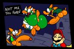  anthro anus balls big_balls big_butt big_penis bowser butt dialogue genitals group human looking_at_viewer machine male mammal mario mario_bros mecha_koopa monster nintendo penis puffy_anus robot superiorfox video_games 