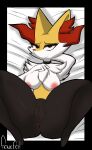  absurd_res anthro anus areola black_body black_fur braixen breasts female fenefell fur genitals hi_res mammal nintendo nipples pink_areola pink_nipples pok&eacute;mon pok&eacute;mon_(species) pussy red_body red_eyes red_fur smile solo video_games white_body white_fur yellow_body yellow_fur 