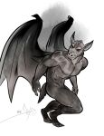  2022 bgn gargoyle hi_res male muscular navel nipples nude pecs solo wings 