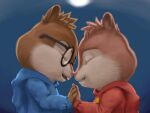  alvin_and_the_chipmunks anthro apluss duo hi_res male male/male mammal rodent sciurid 