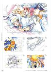  2girls 90s :o ;o against_wall age_difference alyssa_(megami_no_haka) apron arm_grab armor arms_behind_back bandages bangs bdsm beard between_thighs blonde_hair blood blue_hair blush bondage bound bound_wrists breasts cape carmine_(megami_no_haka) cloud dagger doggystyle dutch_angle elisha everyone facial_hair fantasy game_cg garter_straps grin hair_bun hand_on_head hat highres indoors king knife large_breasts lipstick long_hair looking_at_viewer lying maid maid_headdress makeup megami_no_haka multiple_girls mwaza nipples nishi_iori official_art oldschool on_floor on_side one_eye_closed open_clothes open_mouth open_shirt outdoors partially_colored ponytail purple_hair rape red_hair restrained scan sex shield shirt short_hair sitting sketch skirt sky smile sweat theresia thighhighs traditional_media weapon wince work_in_progress zedvia 