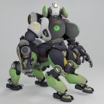  3d_(artwork) absurd_res armor big_breasts blender_(software) blizzard_entertainment breasts butt digital_media_(artwork) female hero hi_res humanoid introduction koofey machine or-15_(overwatch) orisa_(overwatch) overwatch robot robot_humanoid simple_background solo studio taur video_games white_background 