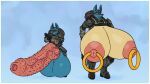  absurd_res anthro armor balls big_balls big_breasts big_penis blue_balls blue_body blue_fur borisalien breasts bulge canid canine clothed clothing duo female foreskin fur genital_outline genitals hi_res huge_balls huge_breasts huge_filesize huge_penis hyper hyper_balls hyper_breasts hyper_genitalia hyper_penis ineffective_clothing laika lucario luo male male/female mammal nintendo nipple_piercing nipples odst penile_spines penis piercing pink_nipples pink_penis pok&eacute;mon pok&eacute;mon_(species) ring_piercing tan_balls tan_body tan_fur unconvincing_armor unretracted_foreskin unusual_anatomy unusual_genitalia unusual_penis vein veiny_penis video_games weapon 