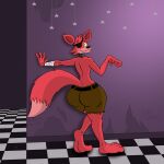  1:1 4_toes ambiguous_gender animatronic anthro big_butt big_feet butt canid canine eye_patch eyewear feet five_nights_at_freddy&#039;s fox foxy_(fnaf) fur girly hi_res humanoid machine male mammal paws pirate red_body red_fur robot robot_humanoid scottgames smile solo thick_thighs thieving_fox_(artist) toes video_games 