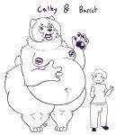 barret beat belly breasts cathy_(disambiguation) desbjust hi_res human mammal nipples overweight slightly_chubby 