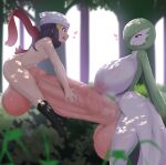  &lt;3 absurd_res areola balls big_balls big_breasts big_penis blue_eyes blue_hair breasts censored clothing crossgender dawn_(pok&eacute;mon) duo footwear ftg_crossgender fti_crossgender ftnranat gardevoir genitals green_hair gynomorph gynomorph/gynomorph gynomorph_penetrated gynomorph_penetrating gynomorph_penetrating_gynomorph hair hair_over_eye hat headgear headwear hi_res huge_balls huge_breasts huge_penis human human_on_humanoid humanoid hyper hyper_balls hyper_genitalia hyper_penis intersex intersex/intersex intersex_penetrated intersex_penetrating intersex_penetrating_intersex interspecies larger_gynomorph larger_humanoid larger_intersex mammal mosaic_censorship nintendo nipples nude one_eye_obstructed open_mouth penetration penile penile_penetration penis penis_in_penis pink_areola pink_nipples pok&eacute;mon pok&eacute;mon_(species) pok&eacute;philia red_eyes scarf size_difference smaller_gynomorph smaller_human smaller_intersex smile socks urethral urethral_penetration video_games white_body white_skin 