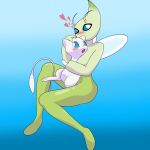  absurd_res anomalynexus blue_eyes blush celebi duo embrace gradient_background green_body hi_res hug humanoid legendary_pok&eacute;mon love mew nintendo pink_body pok&eacute;mon pok&eacute;mon_(species) pok&eacute;mon_humanoid pok&eacute;morph relationship shaded simple_background size_difference smile surprise surprised_expression video_games wings 