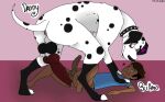  101_dalmatians cachorro canid canine canis dalmatian danny_(disambiguation) dibujito disney domestic_dog duo dylan_(disambiguation) hombre human humanoid intersex intersex/intersex intersex/male invalid_tag male mammal perro unknown_artist 