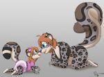  anthro breasts cheetah cleavage clothed clothing diaper duo felid feline female hair hybrid kanrod_stavoyan mammal marissa_(kanrodstavoyan) pantherine snow_leopard 