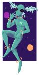  alien beady_eyes biped cosmic_background featureless_crotch front_view hi_res imperatorcaesar male mouthless noseless nude solo space space_background star 