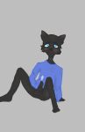  &lt;3 &lt;3_eyes anthro blue_eyes blush domestic_cat felid feline felis grey_background jooty_mccooly male male/male mammal masturbation mk_(artist) simple_background solo 