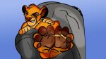  anthro disney feet feetandpaws2017 felid lion male male/male mammal pantherine paws simba soles solo the_lion_king toes 