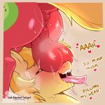  &lt;3 1:1 anus balls balls_on_face big_balls big_macintosh_(mlp) blonde_hair braeburn_(mlp) butt cold-blooded-twilight cousins duo english_text equid equine friendship_is_magic fur genitals hair hasbro heart_after_text hearts_around_text hi_res horse incest_(lore) male male/male mammal meme musk my_little_pony open_mouth pony red_balls red_body red_fur saggy_balls tea_bagging text text_with_heart these_aren&#039;t_my_glasses tongue tongue_out yellow_body yellow_fur 