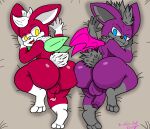  absurd_res anthro big_butt butt chip_(sonic) dark_gaia duo hi_res male male/male sega sonic_the_hedgehog_(series) sonic_unleashed weebusracoonus 