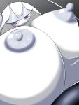  3:4 alternate_color antennae_(anatomy) anthro areola big_breasts blue_pupils blush breasts female grey_areola grey_nipples huge_breasts hyper hyper_breasts looking_at_viewer nintendo nipples norio_(pheromosa_times) nude open_mouth pheromosa pok&eacute;mon pok&eacute;mon_(species) pupils purple_eyes solo ultra_beast video_games white_body 