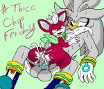  absurd_res anthro chip_(sonic) duo hi_res male male/male sega silver_the_hedgehog sonic_the_hedgehog_(series) sonic_unleashed weebusracoonus 