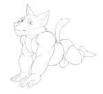  2022 4_fingers absurd_res all_fours anthro belly biceps big_belly big_brachioradialis big_bulge big_deltoids big_muscles big_pecs black_and_white brachioradialis bristol bulge canid canine canis cheek_tuft closed_frown clothing deltoids digital_media_(artwork) domestic_dog facial_tuft fingers full-length_portrait hi_res huge_deltoids humanoid_hands inner_ear_fluff looking_aside looking_at_viewer looking_away male mammal monochrome muscular muscular_anthro muscular_male obese obese_anthro obese_male overweight overweight_anthro overweight_male pecs portrait simple_background sketch solo speedo speedo_only swimwear tail_tuft three-quarter_view triceps tuft white_background 