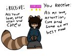  anthro bottomwear breasts brown_body brown_fur clothing dark_hair eva_(kevthefox) female fur hi_res hoodie kevthefox long_tail looking_at_viewer mammal procyonid raccoon shorts simple_background simple_coloring simple_eyes simple_face simple_nose slim smile smiling_at_viewer solo text thick_thighs topwear 