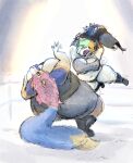  anthro big_breasts big_butt big_tail boots bra breasts butt canid canine canis chubby_female cleavage clothed clothing corset domestic_dog duo female female/female fighting_ring footwear fur fur_markings giant_squirrel hi_res highlights_(coloring) huge_butt huge_thighs jumping lingerie mammal manna-mint markings mobs_alive overweight overweight_female painting_(artwork) panties poodle rodent sciurid spikes split_color sports_bra tail_tuft thick_thighs topwear traditional_media_(artwork) tree_squirrel tuft underwear watercolor_(artwork) white_body white_fur wide_hips yelling 