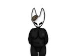  bandage big_breasts breasts female genitals hollow_knight humanoid lustful_knight/modeus_(mr_plush) nude pussy simple_background solo team_cherry video_games 