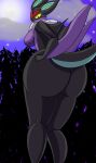  absurd_res anthro big_butt butt curvaceous curvy_figure female feral hi_res humanoid interspecies irc_(artist) nintendo noivern pok&eacute;mon pok&eacute;mon_(species) pok&eacute;morph pok&eacute;philia presenting solo solo_focus thick_thighs video_games voluptuous 