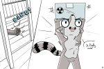  anthro cartoon_network comic dialogue exclamation hi_res kiboshx kick male mammal procyonid raccoon raised_arm regular_show rigby_(regular_show) solo 