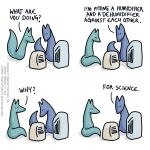  1:1 ambiguous_gender blue_body blue_fox_(foxes_in_love) blue_fur blue_tail canid canine comic dialogue duo english_text feral fox foxes_in_love fur green_body green_fox_(foxes_in_love) green_fur green_tail hi_res male_(lore) mammal shadow simple_background text url 