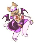  anthro areola balls big_breasts breasts chiropteran clothed clothing digital_media_(artwork) foreskin fupa fur genitals gloves gynomorph hair handwear hi_res intersex makeup mammal membrane_(anatomy) membranous_wings navel nipples penis pubes rouge_the_bat sega smile smuttysquid solo sonic_the_hedgehog_(series) translucent translucent_clothing video_games wings 