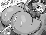  after_sex anthro big_butt blaze_the_cat bodily_fluids butt cum cum_on_butt domestic_cat felid feline felis female fur genital_fluids huge_butt impregnation mammal monochrome nobody147 ovum sega sonic_the_hedgehog_(series) tongue tongue_out 