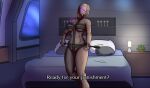  absurd_res alien anthro bdsm bedroom female halo_(series) harness hi_res microsoft sangheili solo thony_dog video_games xbox_game_studios 
