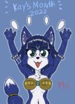  arms_above_head chibi cute_eyes destruteka happy invalid_tag krystal low_res nintendo star_fox tail video_games 