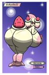  alcremie areola big_areola big_breasts big_butt big_nipples breasts butt female goo_creature goo_humanoid hi_res huge_areola huge_breasts huge_butt humanoid hyper hyper_breasts hyper_butt looking_back multifaker5 nintendo nipples nude pok&eacute;mon pok&eacute;mon_(species) side_boob solo video_games 