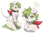  anthro blush breasts canid canine canis chest_tuft collar domestic_dog embarrassed female floppy_ears flower flower_(anatomy) fur green_body green_eyes green_fur green_hair hair hybrid kneeling leash legendary_pok&eacute;mon looking_at_viewer looking_back mammal multiple_poses nintendo nude plant pok&eacute;mon pok&eacute;mon_(species) pok&eacute;morph pose question_mark red_flower shaymin simple_background small_breasts small_tail solo speech_bubble tuft typh video_games white_body white_fur 