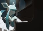  absurd_res blue_body clothed clothed_feral clothing dress eeveelution eyes_closed feral glaceon hi_res inkune keyboard_instrument musical_instrument nintendo piano pok&eacute;mon pok&eacute;mon_(species) solo video_games 
