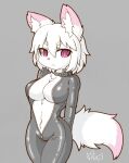  acky05 anthro breasts canid canine canis clothing female hi_res mammal solo wolf 