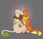  &lt;3 anthro blush buizel cuddling duo female feral foreheads_touching hi_res kai_(mr.smile) male male/female mimi_(mr.smile) mr.smile nintendo pawpads pok&eacute;mon pok&eacute;mon_(species) smeargle smile video_games 