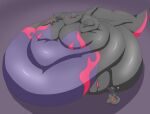  &lt;3 anthro belly big_belly female female_(lore) group hgh_tkmt06 hi_res hyper hyper_belly immobile male male_(lore) morbidly_obese morbidly_obese_anthro morbidly_obese_female nintendo obese obese_anthro obese_female overweight overweight_anthro overweight_female pok&eacute;mon pok&eacute;mon_(species) salandit salazzle simple_background trio video_games 