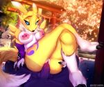  absurd_res anthro bandai_namco cowgirl_position crossed_legs digimon digimon_(species) dominant dominant_female duo eyebrow_piercing faceless_character faceless_male facial_piercing female female_focus female_on_top female_penetrated from_front_position genitals hi_res looking_at_viewer looking_pleasured male male/female moonabel nipple_piercing nipples on_bottom on_top penetration piercing piercing_fetish provocative renamon sex teasing 