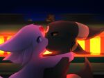  ambiguous/ambiguous ambiguous_gender black_body black_fur blush canid canine duo eeveelution espeon felid feline feral fur hi_res hirochanu kissing mammal nintendo nude pink_body pink_fur pok&eacute;mon pok&eacute;mon_(species) romantic romantic_ambiance romantic_couple semi-anthro umbreon video_games 