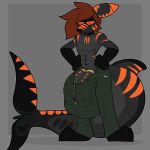  absurd_res anthro clothed clothing cole_the_shark genitals hi_res male partially_clothed penis sharked.co solo srgreja_(artist) 