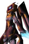  alpha_channel anthro blade dragon female for_a_head glowing hi_res machine object_head robot scalie screen screen_face screen_head solo television tv_head 
