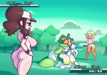  areola bare_breasts between_breasts bianca_(pok&eacute;mon) big_breasts blue_eyes breast_play breasts butt casual_nudity clothing cloud elemental_creature elemental_humanoid experience_bar female female_symbol flora_fauna gameplay_mechanics gender_symbol genitals grass group hair hat headgear headwear health_bar hi_res hilda_(pok&eacute;mon) human humanoid legwear level_number lilligant litwick male male/female male_symbol mammal meter nintendo nipples number open_mouth orange_sclera penis plant plant_humanoid pok&eacute;mon pok&eacute;mon_(species) pok&eacute;mon_battle ponytail pussy screwroot sex size_difference stockings symbol titfuck tree video_games white_body white_skin yellow_nipples yellow_sclera zack_(vonjungle) 