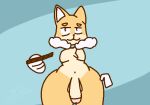  &iquest;quieres? anthro armless cloud felid male mammal meme meper_quieres prittyfc solo thick_thighs 