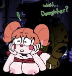  animatronic breasts circus_baby_(fnaf) clown duo female five_nights_at_freddy&#039;s five_nights_at_freddy&#039;s_3 humanoid incest_(lore) lagomorph leporid machine male male/female mammal nipples rabbit robot scottgames springtrap_(fnaf) surprised_expression thehoraco video_games 