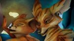  absurd_res anthro blizzard_entertainment canid cave duo female haruame_(artist) hi_res male male/female mammal video_games vixnix vulpera warcraft xanoxis 