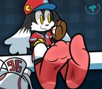  ball baseball_(ball) baseball_cap baseball_glove clothing domestic_cat felid feline felis footwear hat headgear headwear hi_res klonoa klonoa_(series) male mammal mintytempest socks video_games 