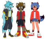  anthro beastman brand_new_animal canid canine canis disney disney_plus felid female humanoid kingdom_hearts lion male mammal michiru_kagemori netflix pantherine raccoon_dog riku_(kingdom_hearts) sora_(kingdom_hearts) square_enix studio_trigger tanuki video_games wolf 