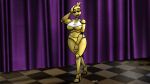  anthro big_breasts breasts chica_(fnaf) female five_nights_at_freddy&#039;s five_nights_at_freddy&#039;s_2 genitals hi_res huge_breasts kodota pussy scottgames solo solo_focus thick_thighs toy_chica_(fnaf) video_games 